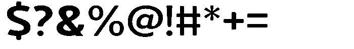 Vantori Soft Extra Bold Extra Expan Font OTHER CHARS
