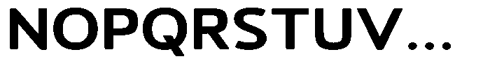 Vantori Soft Extra Bold Extra Expan Font UPPERCASE