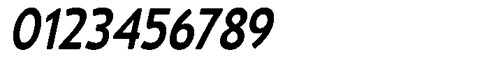 Vantori Soft Extra Bold Slant Conden Font OTHER CHARS