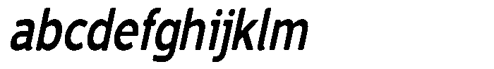 Vantori Soft Extra Bold Slant Conden FONT