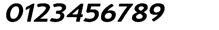 Vantori Soft Extra Bold Slant Expan Font OTHER CHARS