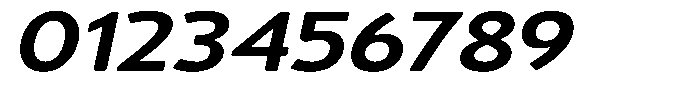 Vantori Soft Extra Bold Slant Ultr Exp Font OTHER CHARS