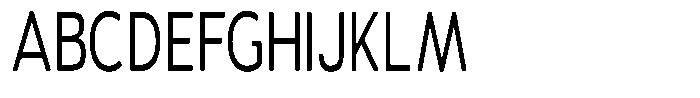 Vantori Soft Extra Condensed Font UPPERCASE