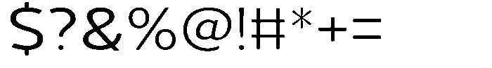 Vantori Soft Extra Expanded Font OTHER CHARS