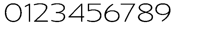 Vantori Soft Extra Light Extra Expan Font OTHER CHARS