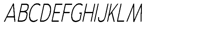 Vantori Soft Extra Light Slan Extr Con Font UPPERCASE
