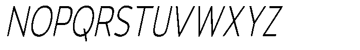 Vantori Soft Extra Light Slan Extr Con Font UPPERCASE