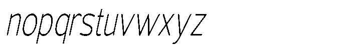 Vantori Soft Extra Light Slan Extr Con Font LOWERCASE