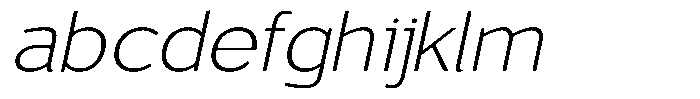 Vantori Soft Extra Light Slan Extr Exp FONT