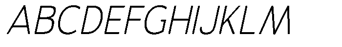 Vantori Soft Extra Light Slan Sem Con Font UPPERCASE