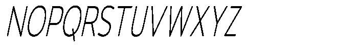 Vantori Soft Extra Light Slan Ultr Con Font UPPERCASE