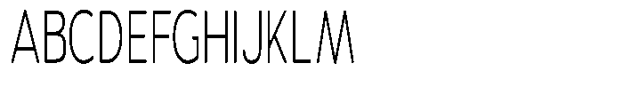 Vantori Soft Extra Light Ultra Conde Font UPPERCASE
