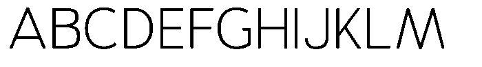 Vantori Soft Extra Light Font UPPERCASE
