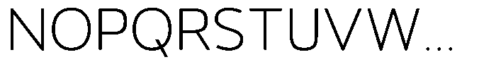 Vantori Soft Extra Light Font UPPERCASE