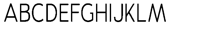 Vantori Soft Light Condensed Font UPPERCASE