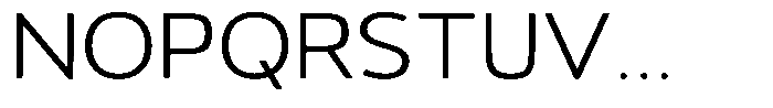 Vantori Soft Light Expanded Font UPPERCASE
