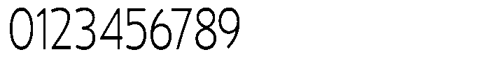 Vantori Soft Light Extra Condensed Font OTHER CHARS