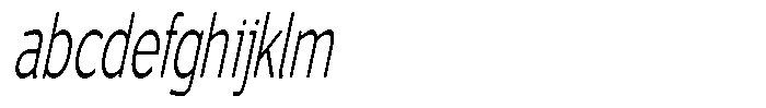 Vantori Soft Light Slant Ultra Cond FONT