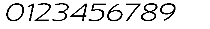 Vantori Soft Light Slant Ultra Expan Font OTHER CHARS