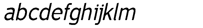 Vantori Soft Medium Slant Semi Con FONT
