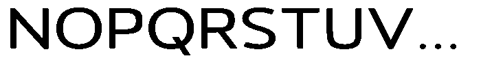 Vantori Soft Medium Ultra Expan Font UPPERCASE