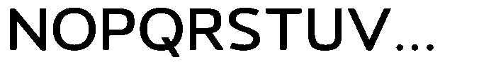 Vantori Soft Semi Bold Expanded Font UPPERCASE