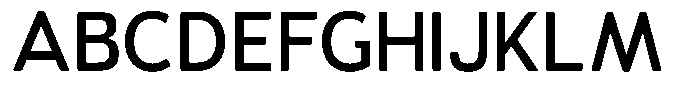 Vantori Soft Semi Bold Font UPPERCASE