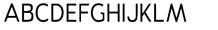 Vantori Soft Semi Condensed Font UPPERCASE