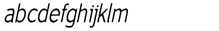 Vantori Soft Slant Condensed FONT