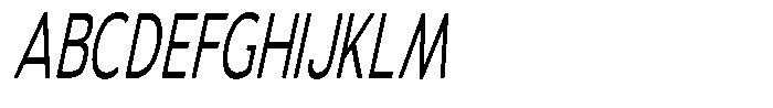 Vantori Soft Slant Ultra Condensed Font UPPERCASE
