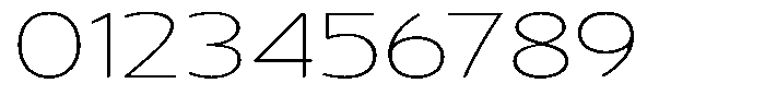 Vantori Soft Thin Ultra Expanded Font OTHER CHARS