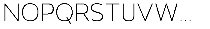 Vantori Soft Thin Font UPPERCASE