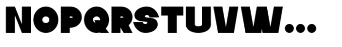 Varabelle Extra Black Font UPPERCASE