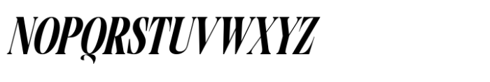 Vardent Italic Font UPPERCASE