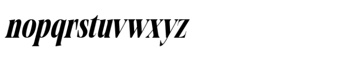Vardent Italic Font LOWERCASE