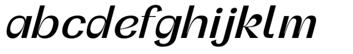 Varent Grotesk Medium Italic Font LOWERCASE