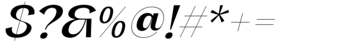 Varent Grotesk Semi Bold Italic Font OTHER CHARS
