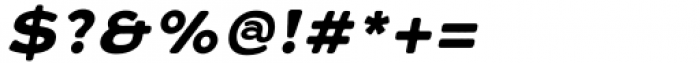 Varet Gothic Bold Italic Font OTHER CHARS