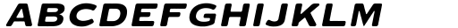 Varet Gothic Bold Small Caps Oblique Font LOWERCASE
