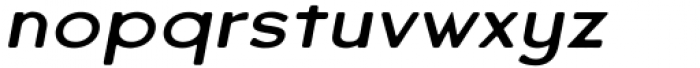 Varet Gothic Italic Font LOWERCASE