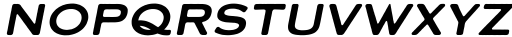 Varet Gothic Small Caps Oblique Font UPPERCASE