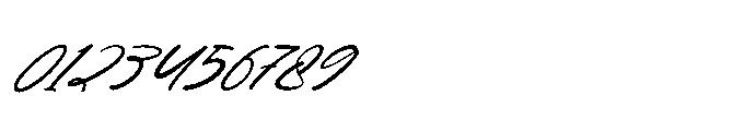 Varhen Karisha Italic Font OTHER CHARS