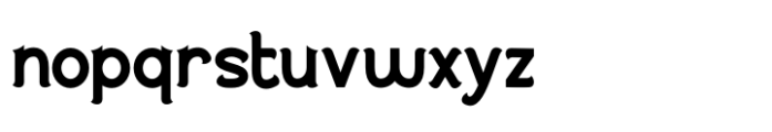 Variansa Regular Font LOWERCASE