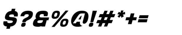 Varien SS Italic Font OTHER CHARS