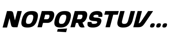 Varien SS Italic Font LOWERCASE