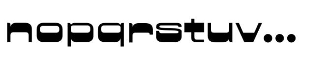 Varietta Bottom Xp Extra Bold Font LOWERCASE