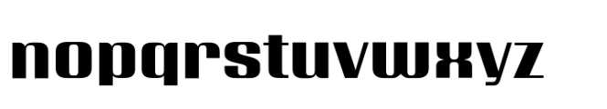 Varietta Extra Bold Font LOWERCASE