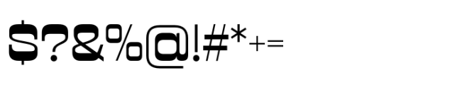 Varietta Mix Extra Bold Font OTHER CHARS