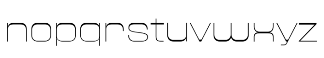 Varietta Top Xp Extra Light Font LOWERCASE