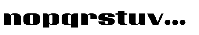 Varietta Xp Black Font LOWERCASE